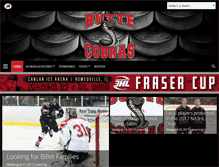 Tablet Screenshot of buttecobras.com